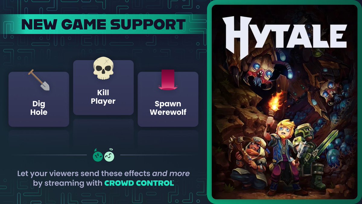 Crowd Control tweet media