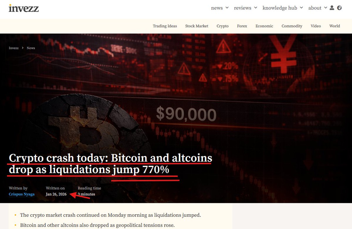 TheDebriefing17's tweet image. 🤔#Hmmm this is where it shows up first... 

Here’s why this matters under our Controlled Demolition / Financial Hold lens:
✅ Liquidations = forced closing of leveraged positions
When the margin threshold hits, exchanges don’t ask… they terminate.
That creates cascades:…
