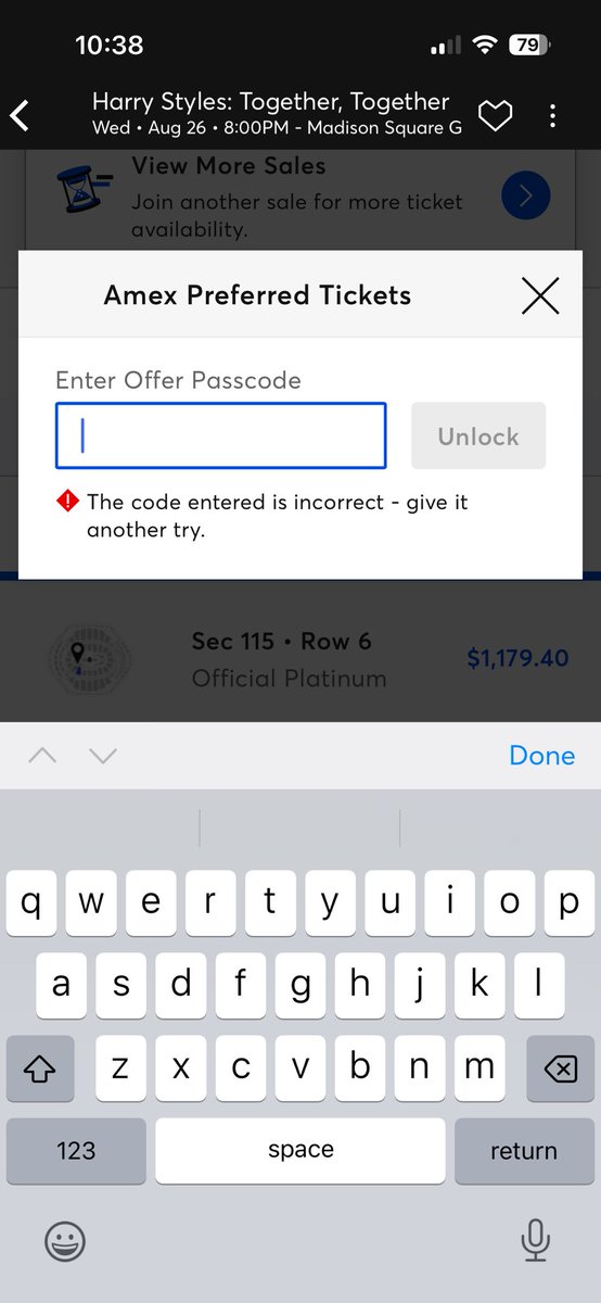 pleasemyangel's tweet image. what Amex code???? I thought you just needed to buy with an Amex card
