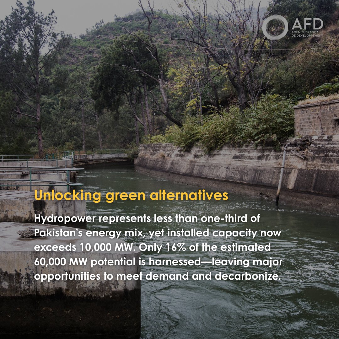 ⚡🌍#InternationalCleanEnergyDay | In Pakistan, we are supporting the development of hydropower with concrete projects for cleaner and more reliable electricity.
Power plant rehabilitation, training, network reinforcement... ➡️ bit.ly/3M6wQQP
<a href="/FranceinPak/">France in Pakistan 🇫🇷🇪🇺</a> <a href="/francediplo_EN/">France Diplomacy 🇫🇷🇪🇺</a>