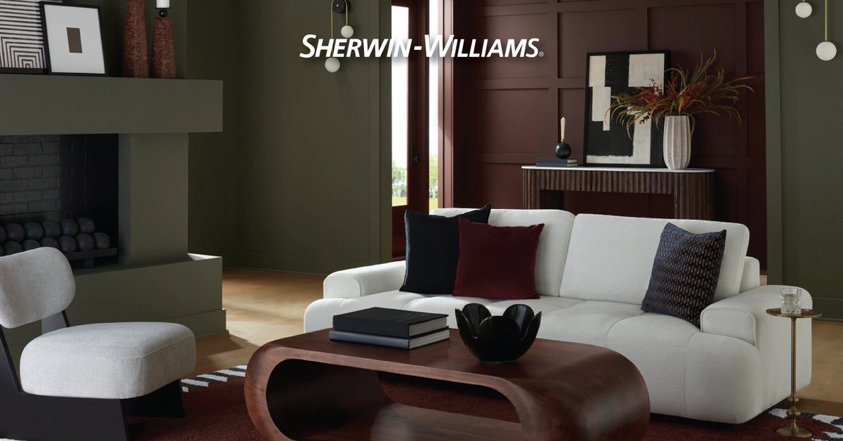 🎍#GardenGate SW 6167 es el #ColordelMes de #enero. Un verde profundo y sereno, ideal para oficinas en casa y salas de estar sofisticadas.