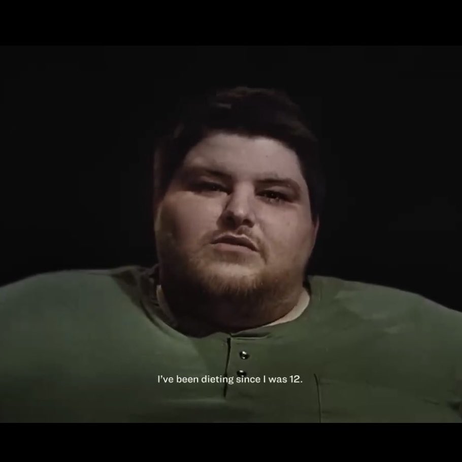 🍩 You’re not really ugly, you’re just fat
🍕Yes you are fat, but I don’t think it’s your fault 
🥩🧈 The “foods” you are eating are robbing you of your humanity