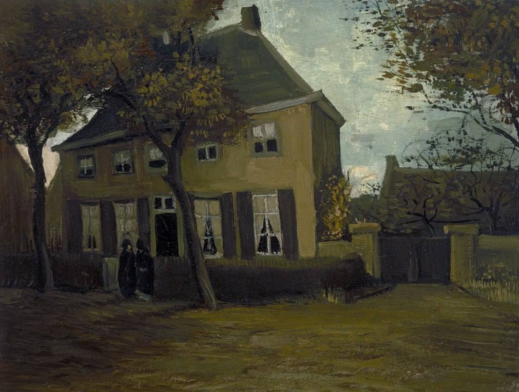 WH_Gunter's tweet photo. Vincent van Gogh 
"The Vicarage at Nuenen"
1885 #vanGogh https://t.co/Zr9C9qRqPx