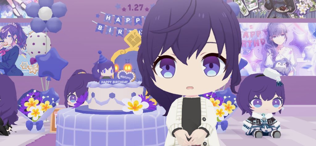 mfyさんお誕生日おめでとうございます🥳❄️