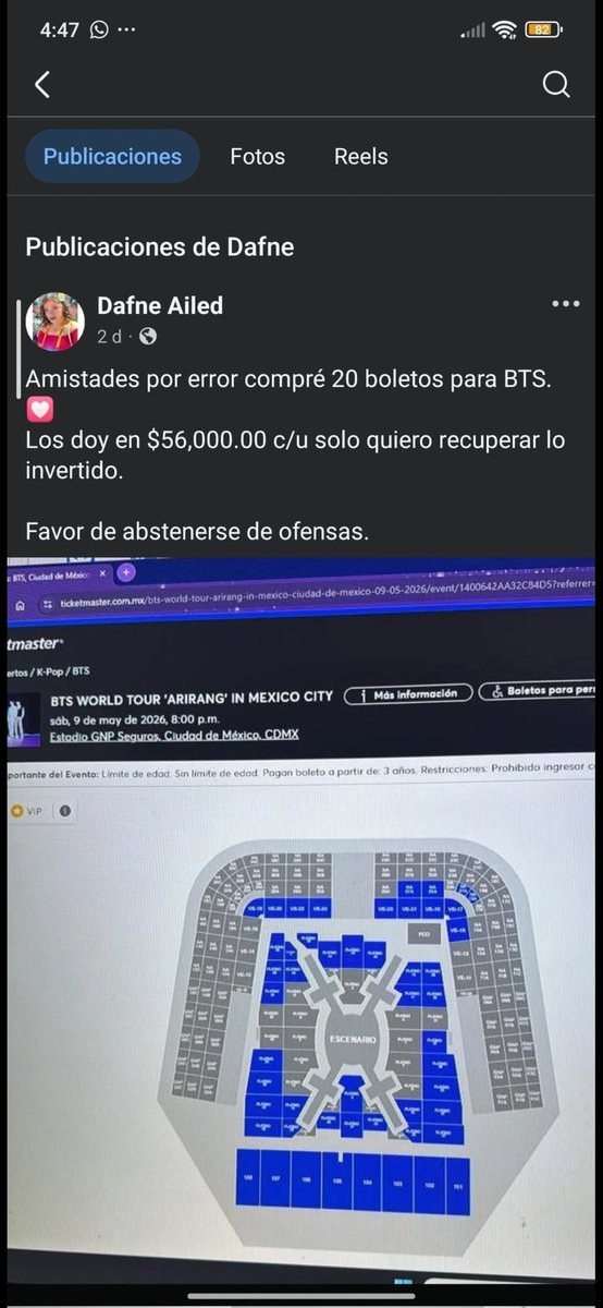 Aby⁷QUIERE UN BOLETO PARA VER A BTS tweet media