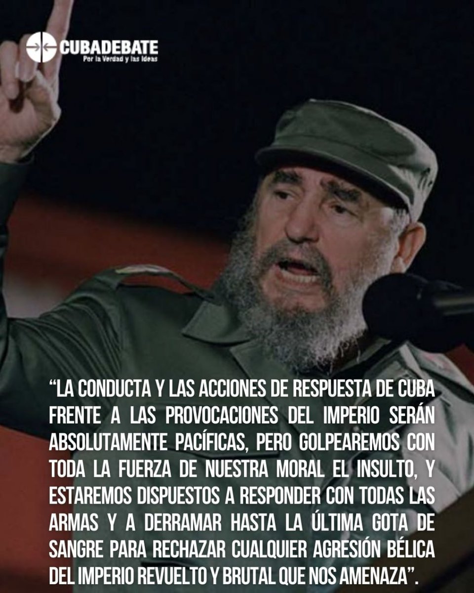 🇨🇺Discurso al iniciarse la marcha del pueblo combatiente, frente a la Oficina de Intereses (SINA), el 24 de enero de 2006