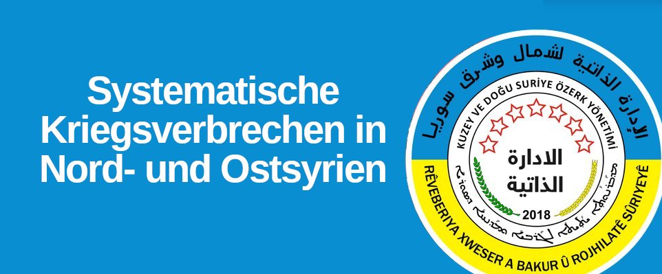 Beweise für systematische Kriegsverbrechen in Nord- und Ostsyrien

📌außergerichtliche Hinrichtungen
📌Misshandlungen von Gefangenen
📌Angriffe  auf Krankenhäuser
📌ethnisch + religiös motivierte Gewalt 

Die Bundesregierung darf dazu nicht schweigen.

nordundostsyrien.de/pm-kriegsverbr…