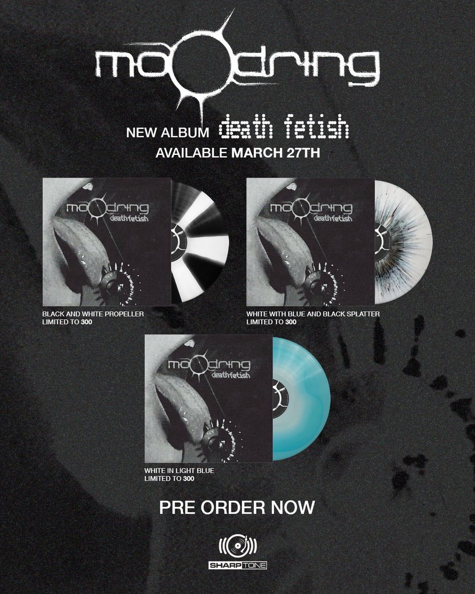 moodringrock's tweet photo. “death fetish” full album teaser.

Some words I want to share about the record and more.

df drops worldwide 3.17 via @sharptonerecs 

Thank you for listening, reading, and to anyone who’s helped support this thing by sharing or picking something up. https://t.co/dWBOX5WM5c