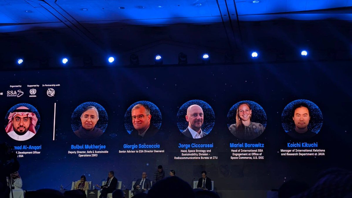 ASSCspace's tweet photo. Astrommar Space Systems Company (ASSC) is present today at the Space Debris Conference in the Kingdom of Saudi Arabia.

https://t.co/gOi026y01a

#ASSC #Astrommar #SpaceDebris #SpaceSafety #SpaceSustainability #SDC2026 #SaudiArabia #Aerospace #OrionEarth

🚀 🛰️ ✨ 🔭 https://t.co/HN0hTcFqD5