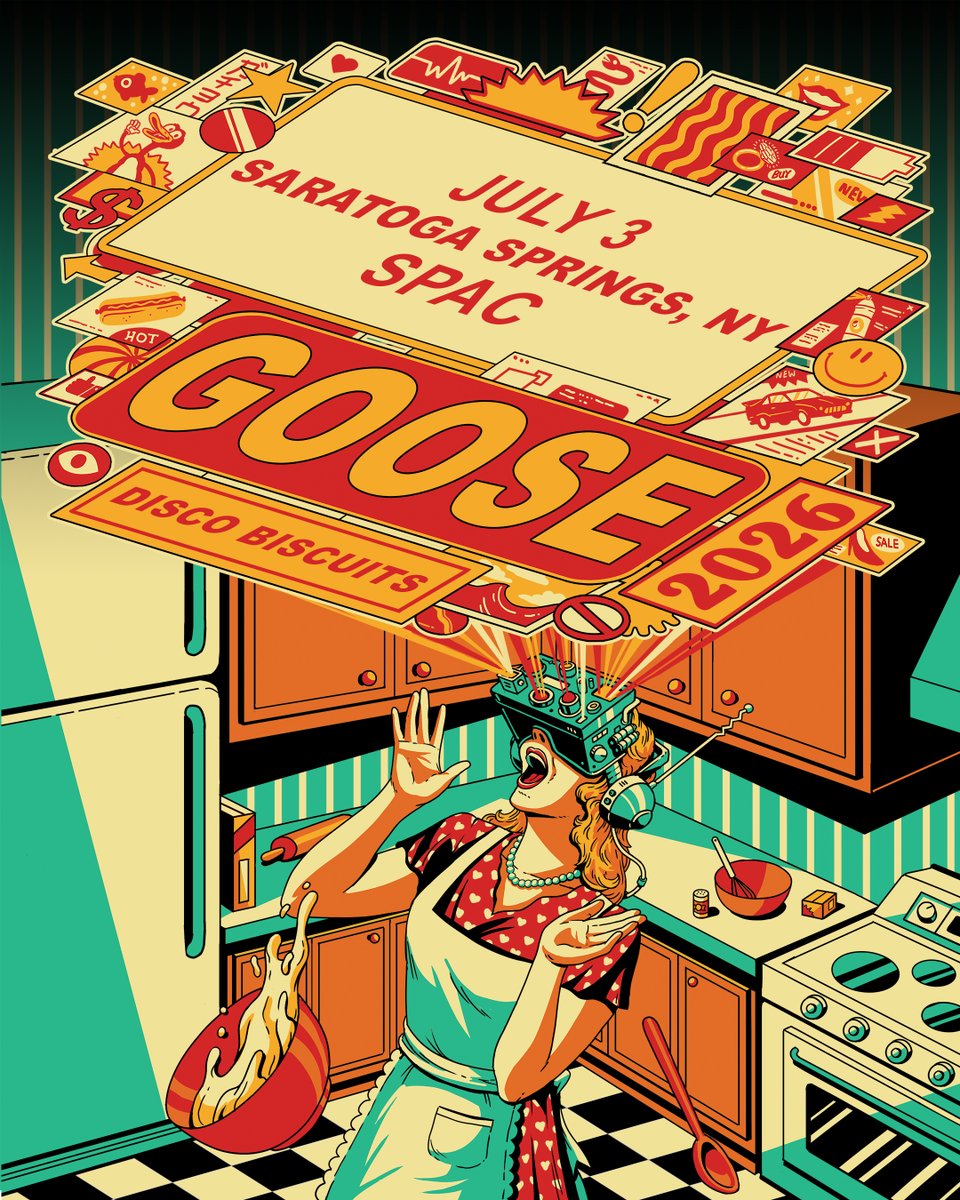 disco_biscuits's tweet photo. JUST ANNOUNCED: Saratoga Springs • July 3 • SPAC w/ @goosetheband 
PRE-SALE: Sign-up to receive a unique code on Wed, Jan 28 at 10am EST: https://t.co/za3mjglyHC
TICKETS ON SALE: Fri, Jan 30 • 10am EST https://t.co/NvLzwh9K0F