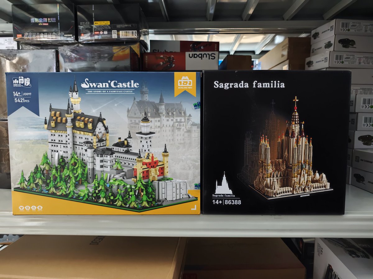 _YWOBB's tweet photo. Wow, a lot of cool sets are instock in YWOBB now, we'll try to supply more to our overseas warehouse, then friends can get them in better price with original box, hope friends like them and thanks for your support 😁👍👍

Here's the link👇
https://t.co/MTZEv3BtXt https://t.co/Xo8SVwhFr4