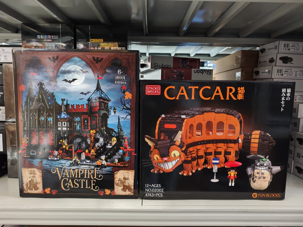 _YWOBB's tweet photo. Wow, a lot of cool sets are instock in YWOBB now, we'll try to supply more to our overseas warehouse, then friends can get them in better price with original box, hope friends like them and thanks for your support 😁👍👍

Here's the link👇
https://t.co/MTZEv3BtXt https://t.co/Xo8SVwhFr4