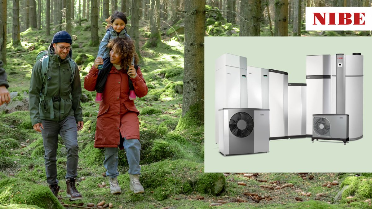NIBEEnergy's tweet photo. Today is International Day of Clean Energy ๐
At NIBE, weโve spent decades developing renewable heating solutions that help reduce emissions, while delivering reliable, everyday comfort.
#InternationalDayOfCleanEnergy #CleanEnergy #RenewableHeating #HeatPumps #NIBE https://t.co/NvQPT18YKN