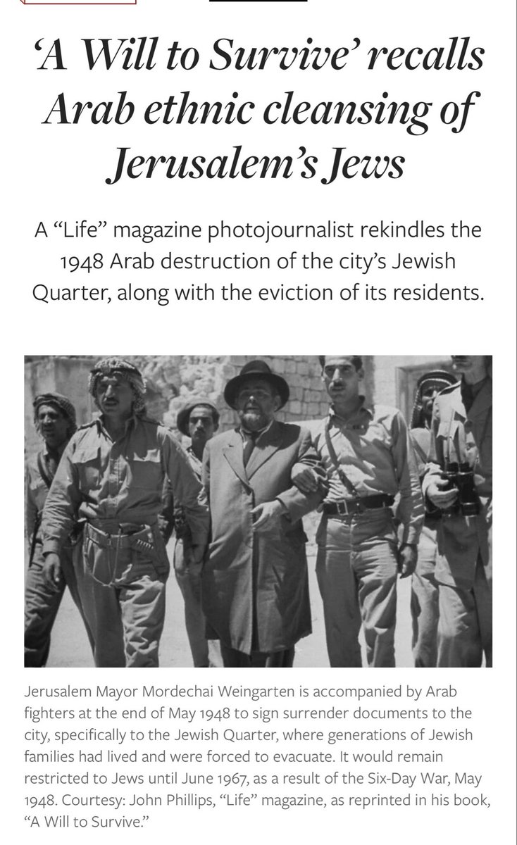 I agree. Arabs who ethnically cleansed the indigenous Jews from Israel were a disgrace to humanity. Shame on them