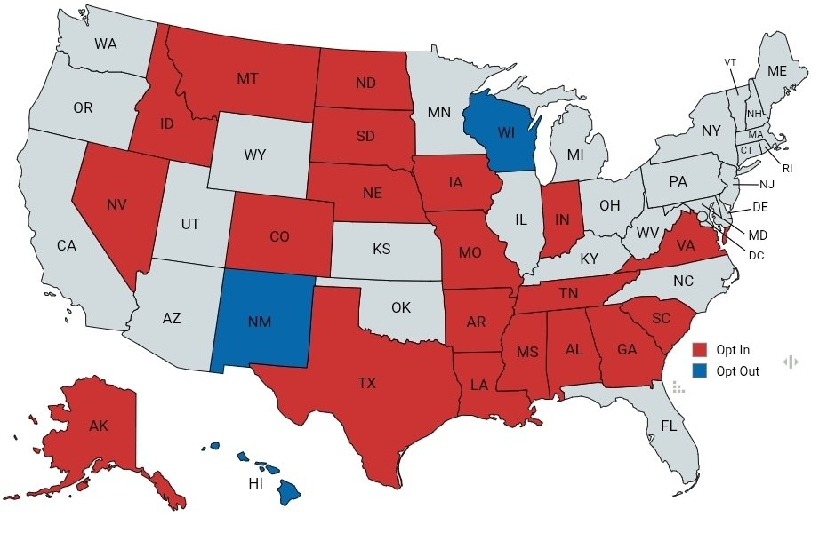 DeAngelisCorey's tweet photo. 20 states have now opted into President Trump's new school choice program.

"We look forward to implementing the program with additional federal guidance to empower school choice and support North Dakota students in their education."
- @GovArmstrong https://t.co/B2ZFpaSXh9