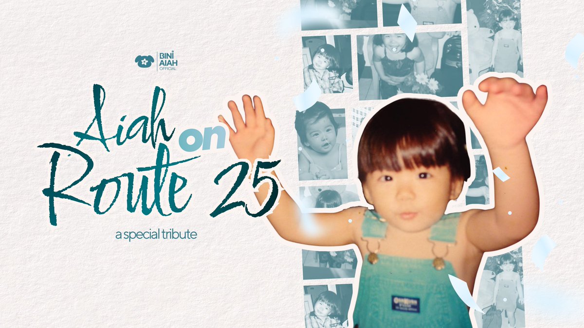 BiniAiahOFC's tweet image. A love letter to the one who continues to strive, even on the hardest of days. May this be a testament of our love for you, and let it serve as a reminder that we are here— through every season of your life. 🩵

A special tribute drops today at noon. 🎂✨

AIAH ON ROUTE 25…