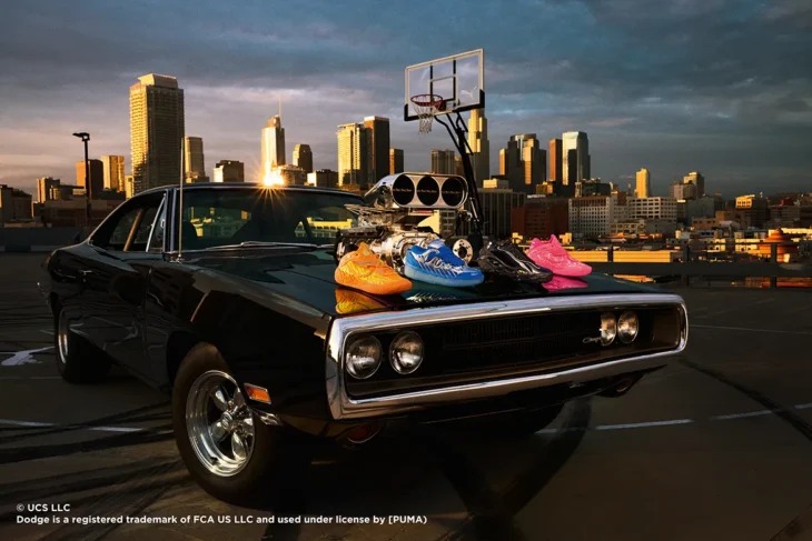 designscene's tweet image. PUMA Basketball Reveals Fast &amp;amp; Furious Sneaker Collection - See more here: designscene.net/2026/01/puma-f…

#PUMABasketball has announced a collaboration with Universal Pictures‘ #FastandFurious franchise, introducing a sneaker and apparel collection tied to Charlotte Hornets star guard