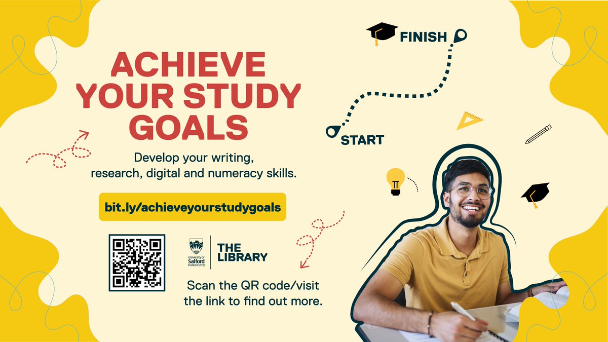 Salford Uni Library tweet media