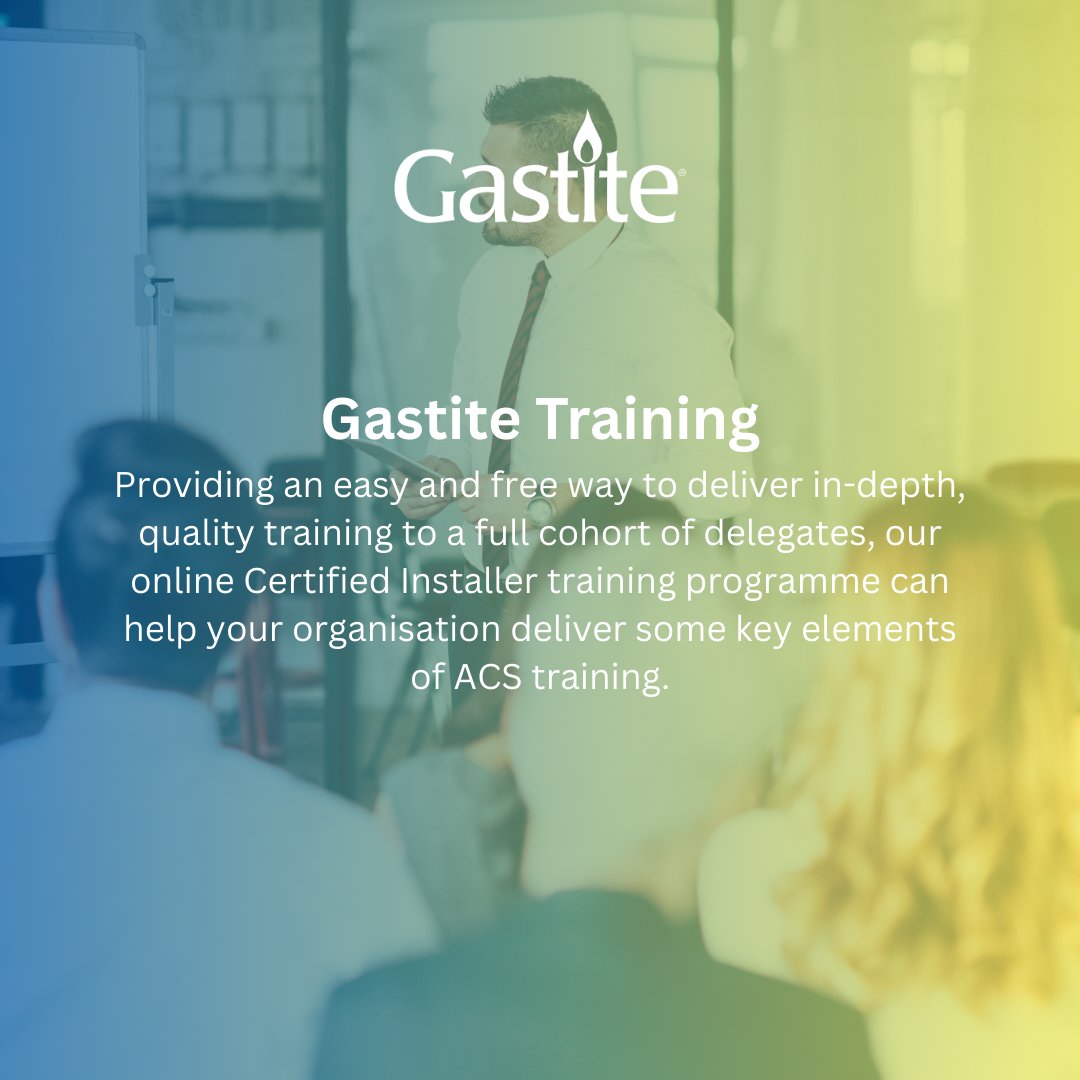 GastiteUK's tweet photo. Sharpen your skills on every install with our dedicated Gastite training.

Whether you're new to CSST or looking to refresh your knowledge, our experts walk you through best practices, product applications, and safe techniques to help you deliver on every project.

#Gastite https://t.co/d8Ntj6sfLt