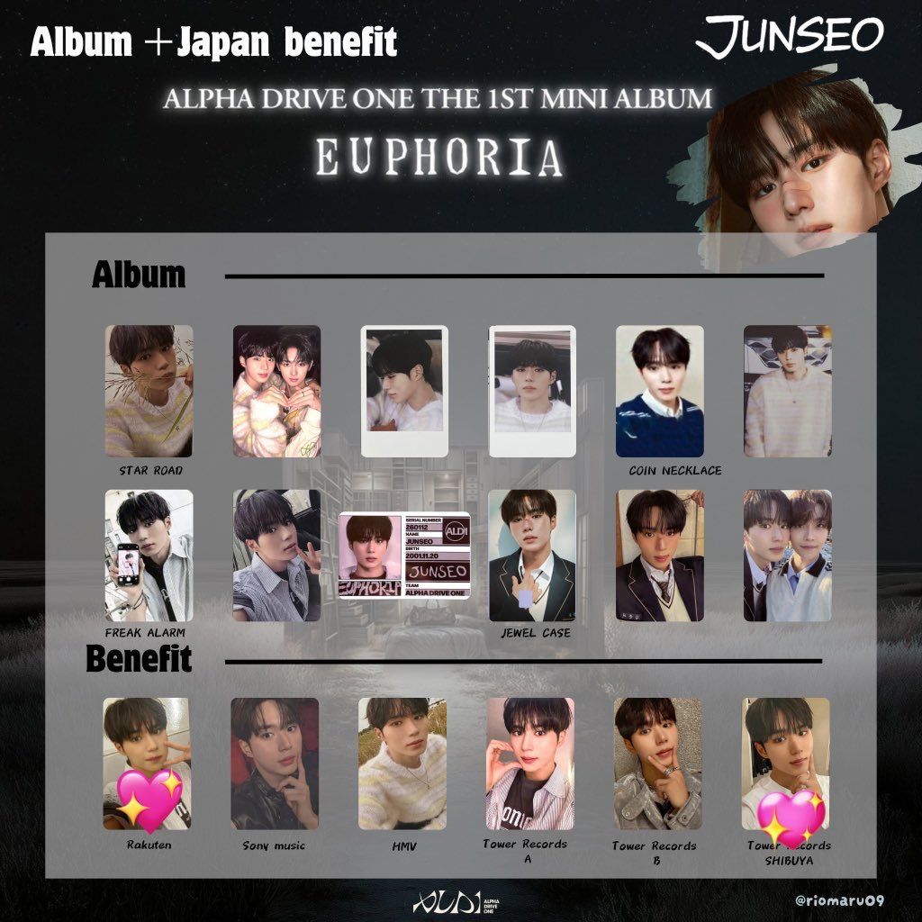 24gm1's tweet photo. ALPHA DRIVE ONE アドワン ALD1 EUPHORIA 交換 特典 トレカ

【譲】1枚目の画像

【求】2.3枚目💖＞4枚目💖（コンプ目的で緩く求めてます）

楽天は同種のみ、全て郵送にて交換希望です。
まとめての方優先のためお返事にお時間いただく可能性がございますお気軽にお声掛けください🙇🏻‍♂️ https://t.co/wEnhRtYKXH