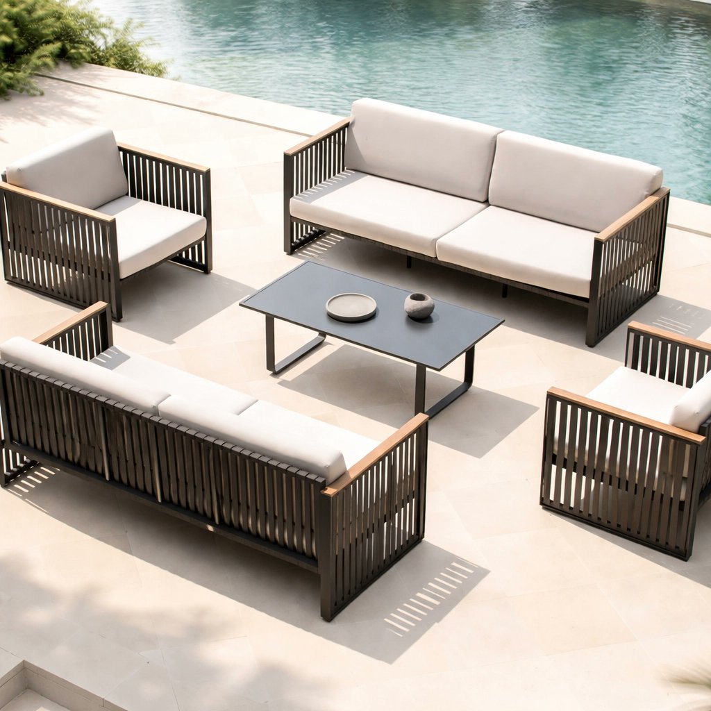 SkylineDesignNA's tweet photo. Elevate your outdoor sanctuary with the breathtaking Horizon Collection! ✨ Designed by the visionary Noel Royo, this collection is the definition of contemporary elegance and modern comfort. 🌴 https://t.co/i7w0JJtU66