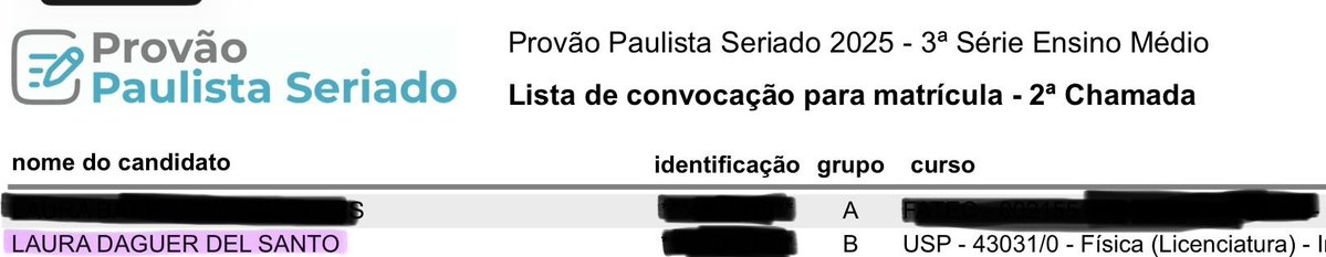 aruhttps's tweet image. eu passei na usp dnv pelo provão……