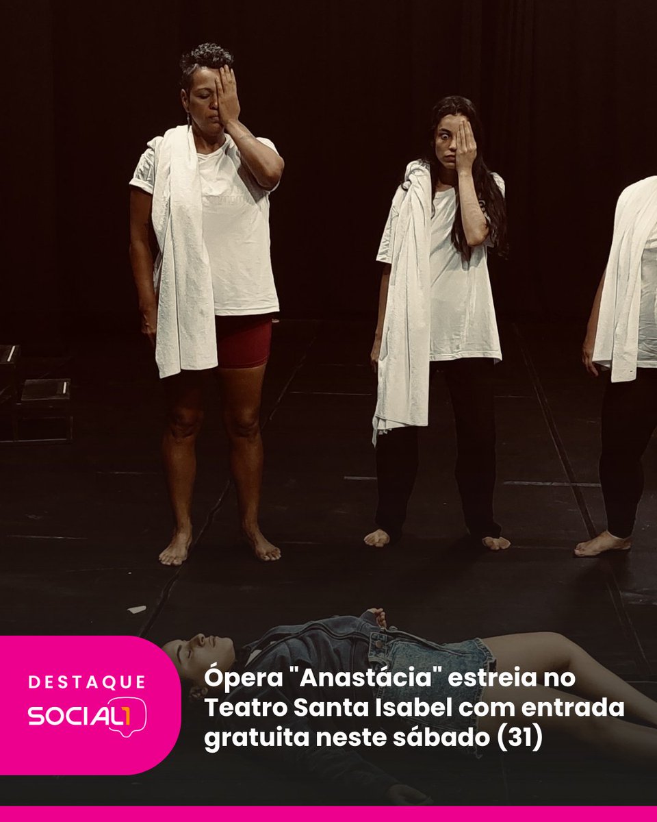 blogsocial1's tweet photo. 🎭⛓️ No dia 31/01, estreia "Anastácia" no Teatro Santa Isabel, com duas sessões gratuitas. Uma ópera-rock visceral inspirada em Dostoiévski e passada em um presídio feminino.
📸: Divulgação
#teatrosantaisabel #opera #teatro #anastacia #recife *lm https://t.co/5f0l1CKR3G