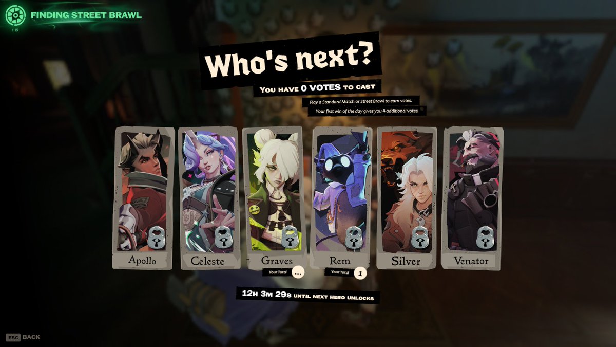 LuiOW's tweet photo. If you hit 100 votes the game just fucking dot dot dots you. I'm literally being told to go outside 😭 https://t.co/0FEDfWUM4I