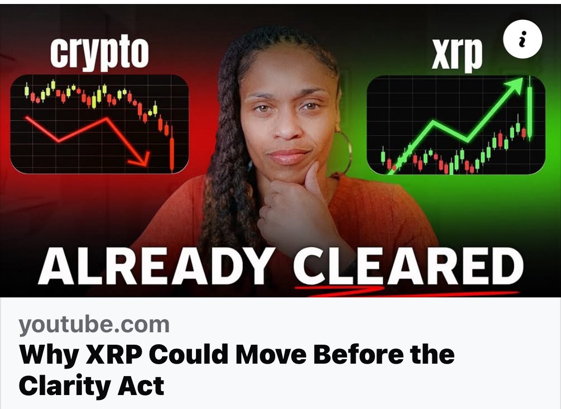 💎💰💎 Good Morning World 🌎 Its Motivation Monday! Bonus! ✓ CRYPTO NEWS ✓  Why XRP Could Move Before the Clarity Act! 😎🤍🎹💍🥰💯🧠📚💰🏎️🏦🛫💪🏿 In  JESUS CHRIST Name Right Now Amen! ❤️ Y.L JESUS