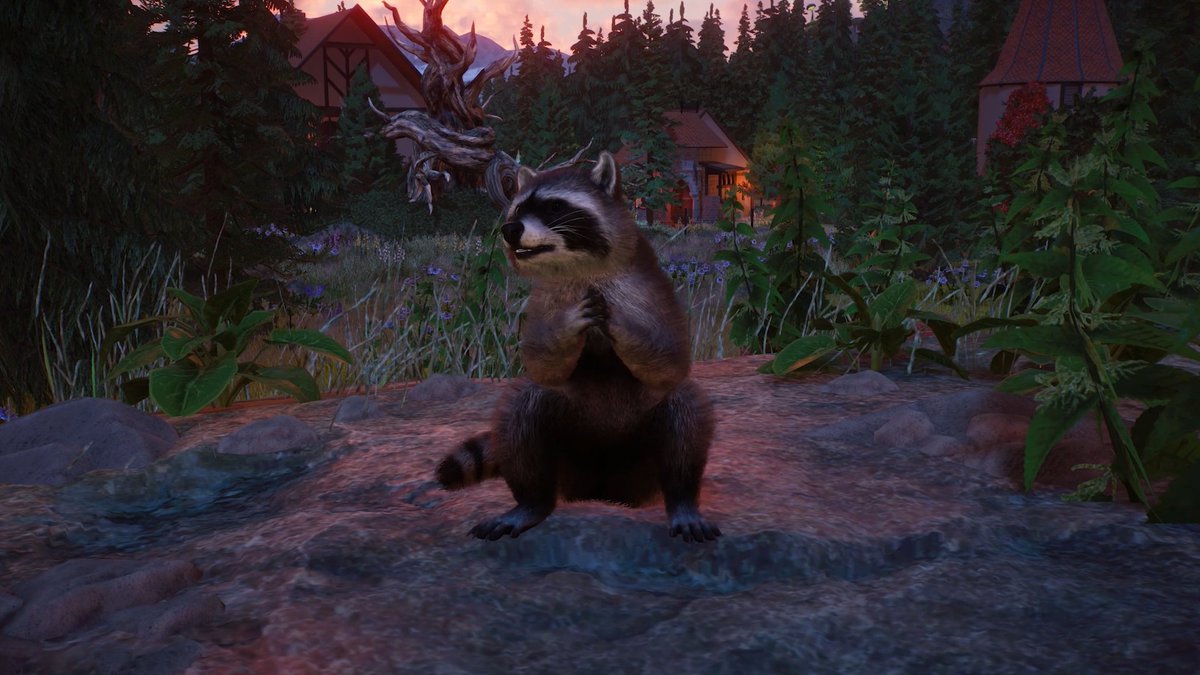 PlanetZooGame's tweet photo. Yes, blame the dog for the missing pizza slice...Good! GOOD! https://t.co/oVbmVLLXMb