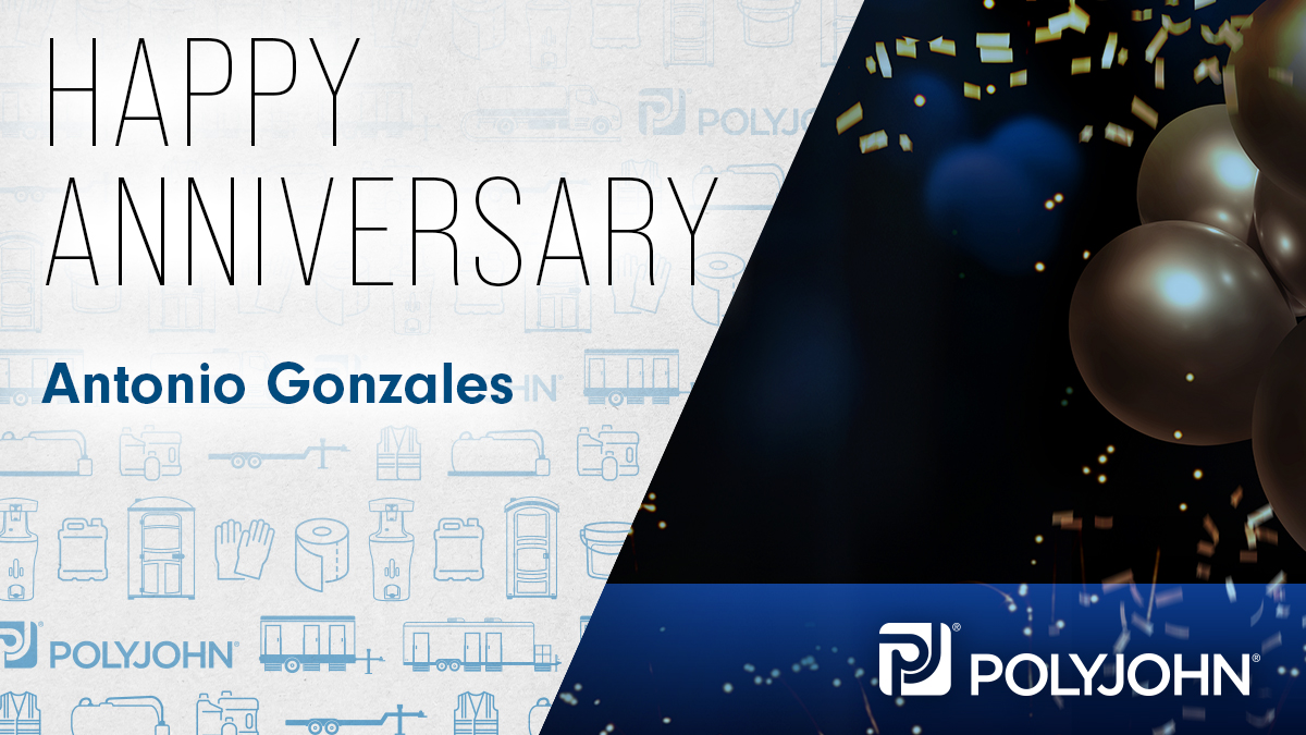 POLYJOHN's tweet image. High five to Antonio Gonzales! ✋ Today marks 5 years with PolyJohn. 

Antonio always works hard to keep things running smoothly. We appreciate his efforts to help our company!

Congratulations, Antonio. Keep up the good work!

Reply with some well wishes to Antonio! 🎊👏