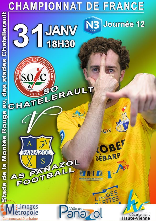 Prochain match:
Déplacement à Chatellerault pour le compte de la 12e journée de championnat N3
Match en retard.