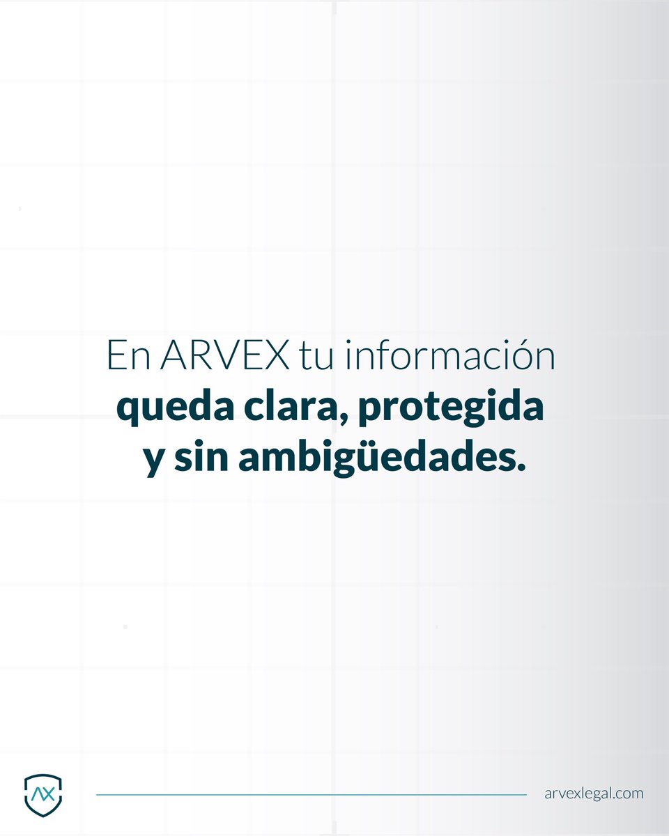 Muchas empresas en México no definen correctamente qué es “información confidencial”
Si el concepto no está claro, la protección es débil.

Además, deben establecerse sanciones, plazos y excepciones.

En ARVEX tu información queda clara, protegida y sin ambigüedades.

#ARVEX #AX