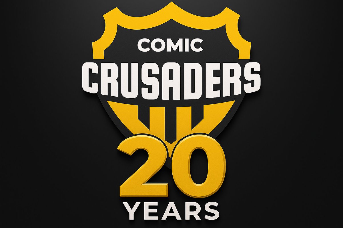 Weeeepppaaaaaa..... This Year #ComicCrusaders celebrates 20 Years of Comic Book Geekiness and more.... How Comic Crusaders Started by <a href="/TheRealAlMega/">𝓐𝓛 𝓜𝓔𝓖𝓐</a>. #comics #comicbooks #podcast #interviews #UCPN ow.ly/CG5u50Y3CEb