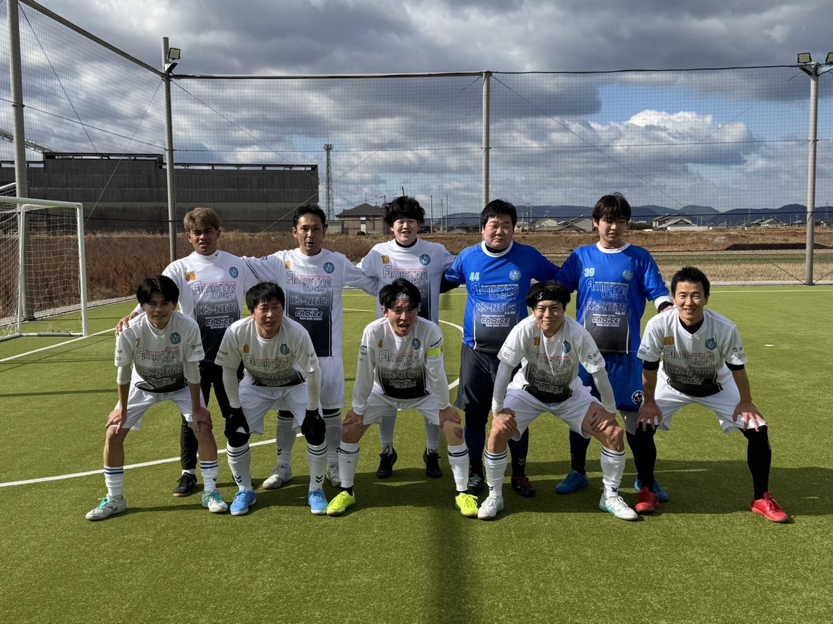 amistrewest's tweet photo. 【トレーニングマッチ結果】
2026.1.25 Sun

VS Lascive

25分ランニング×2 
4-5

25分ランニング×2

 6-0

対戦していただきましたLasciveの皆さんありがとうございました🔥 https://t.co/EMxT8buWl2