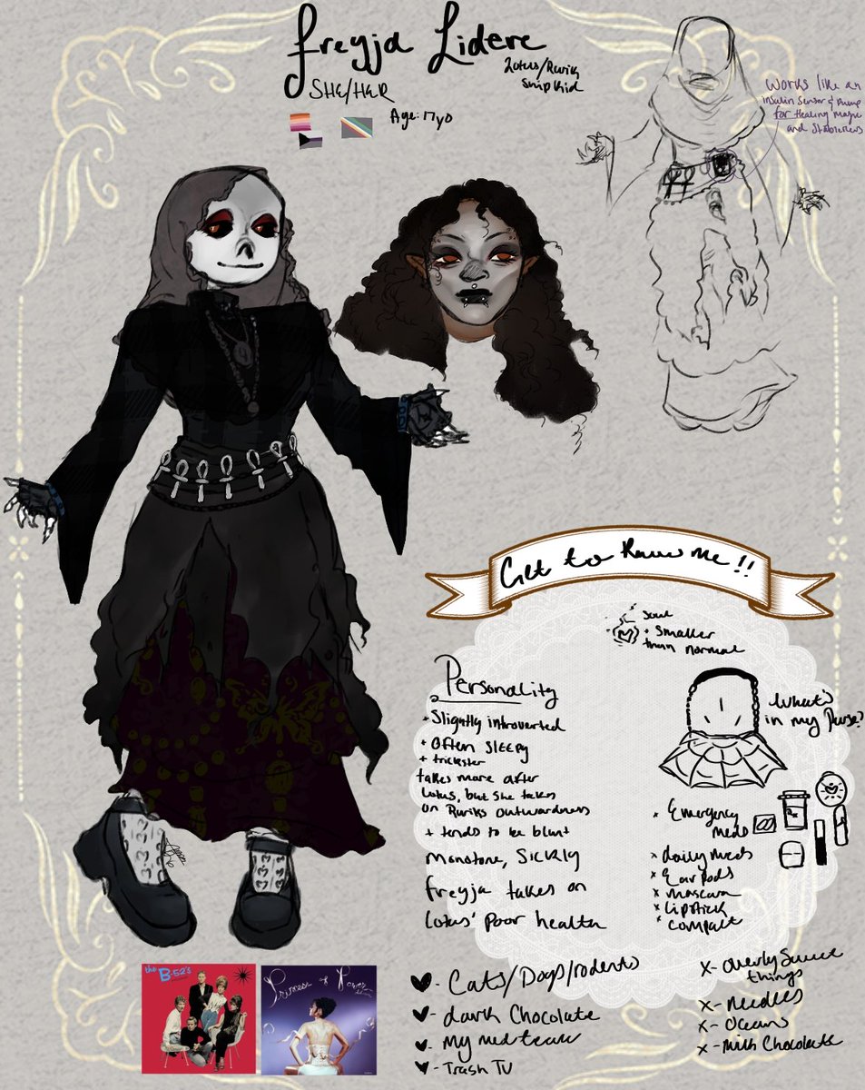 Icarus_Th0r's tweet photo. Freyja's ref!! 
(Lorik ship kid)
#fellpoth #undertaleAU https://t.co/gaBZbbxlCh