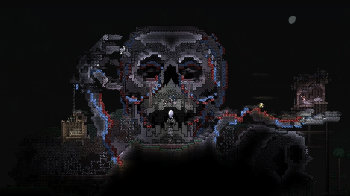 BlueJayTGaming's tweet image. So I'm theorizing 1.4.5 will have a Graveyard Pylon, and therefore, I've built this in preparation &amp;gt;:D
@Terraria_Logic
#terraria