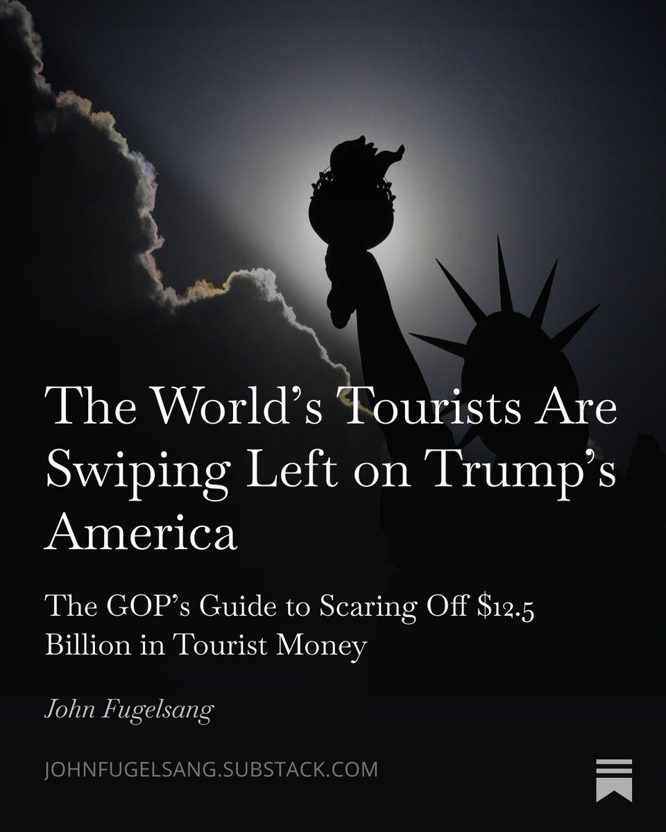 JohnFugelsang's tweet photo. Trump didn’t make America great - he made it skippable.
https://t.co/MF0r7c9YZd
pls read, subscribe, all that. https://t.co/kGoPtKDL0N
