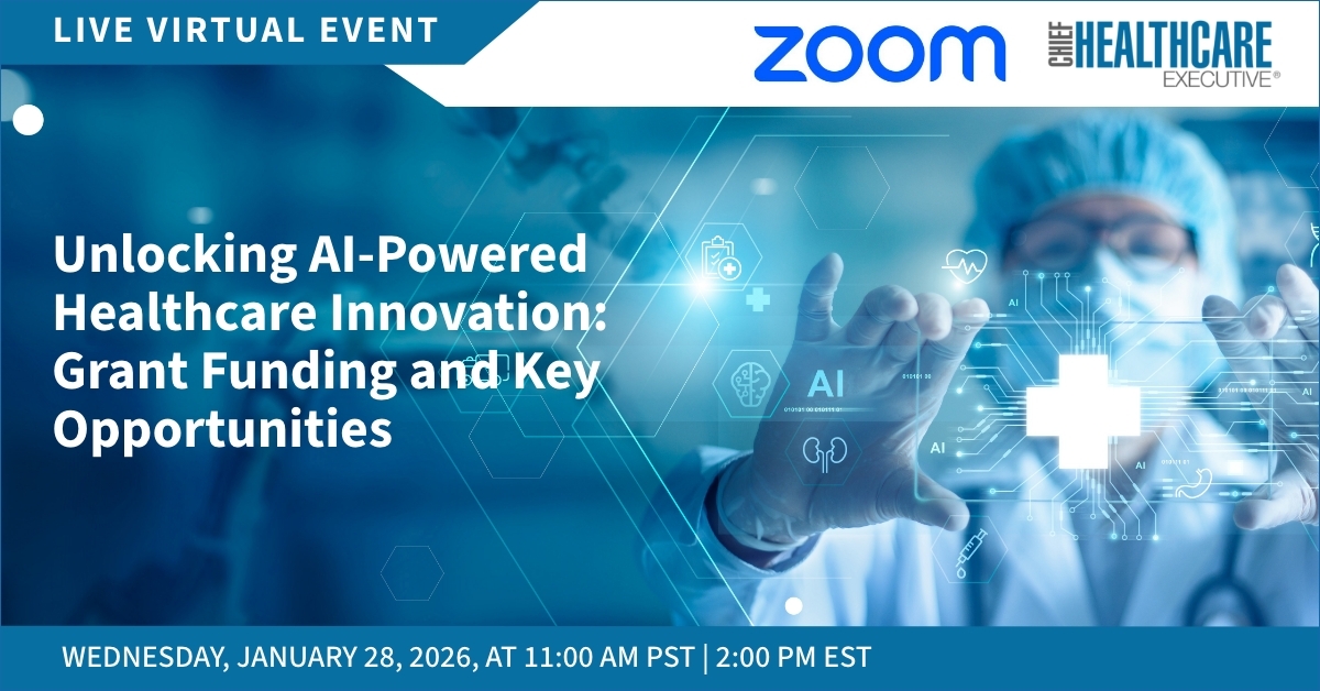 Chief Healthcare Executive tweet media