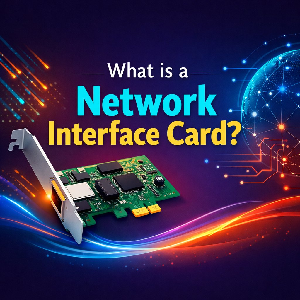 WeBuyUsedIT's tweet photo. What is a NIC and why should IT pros care? 🤔

A Network Interface Card connects computers to networks — enabling data flow &amp; communication across devices. Wired or wireless — it’s the bridge that keeps systems connected. 🌐🔌

https://t.co/OuceQsXvMg

#TechExplained https://t.co/O3KuiEI8Nk