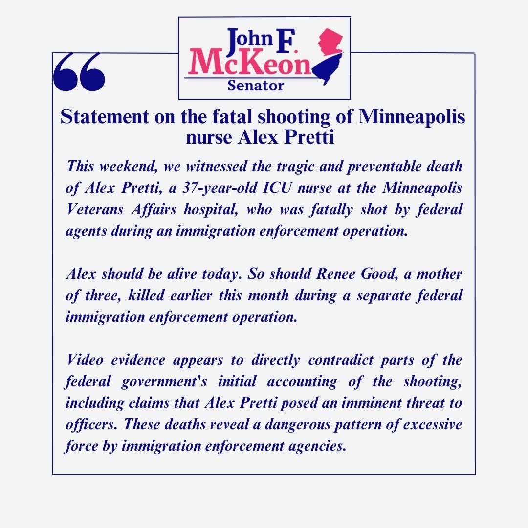 JohnFMcKeon's tweet photo. The fatal shooting of Alex Pretti is a tragedy. Our thoughts are with the people of Minneapolis. https://t.co/gqHBsvxpEQ