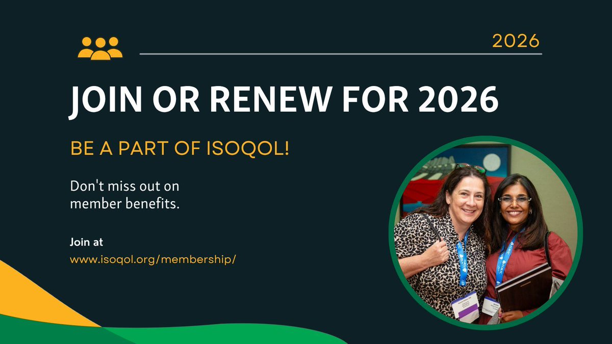 ISOQOL tweet media