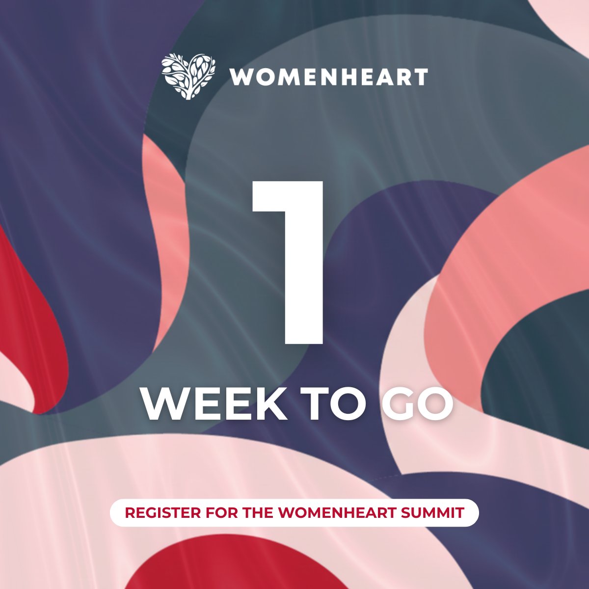 WomenHeartOrg's tweet photo. Only 1 week to go! 🎉 

Join us Feb 2 for the 2026 WomenHeart Summit, full of connection, celebration &amp; advocacy for women’s heart health. Forum, Wenger Awards, &amp; more. 💓

📍Register now: https://t.co/ZXHHq1RCCT

#WomenHeartSummit #HeartHealth https://t.co/dOhe9Z2ZNM