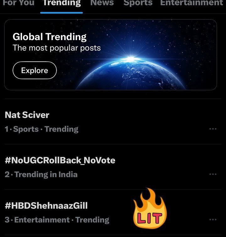 COME ON GUYS LET’S GO! OUR TAGLINE IS NOW AT NUMBER 3. LET’S WORK TOGETHER AND TAKE IT TO NUMBER ONE. This is a huge day for all of us. Let’s celebrate together. 

#HBDShehnaazGill