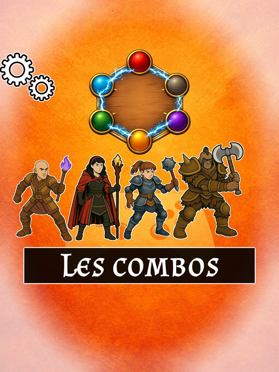 Les Combos ⚔️
 
Alignez 4–5 stats différentes d’affilée et vous déclenchez un Combo qui peut littéralement sauver une run.

store.steampowered.com/app/4233920/As…
 
 #roguelike #indiegames #gamedev #rpg #dungeoncrawlers #vídeogame #gravenoirestudio #astralis #dawnblades #steam #demo #projetAD