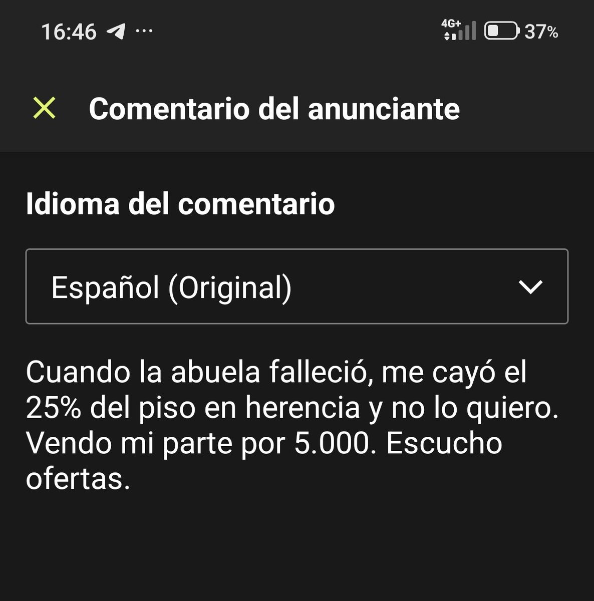 Me encanta la inversión inmobiliaria y buscar chollos