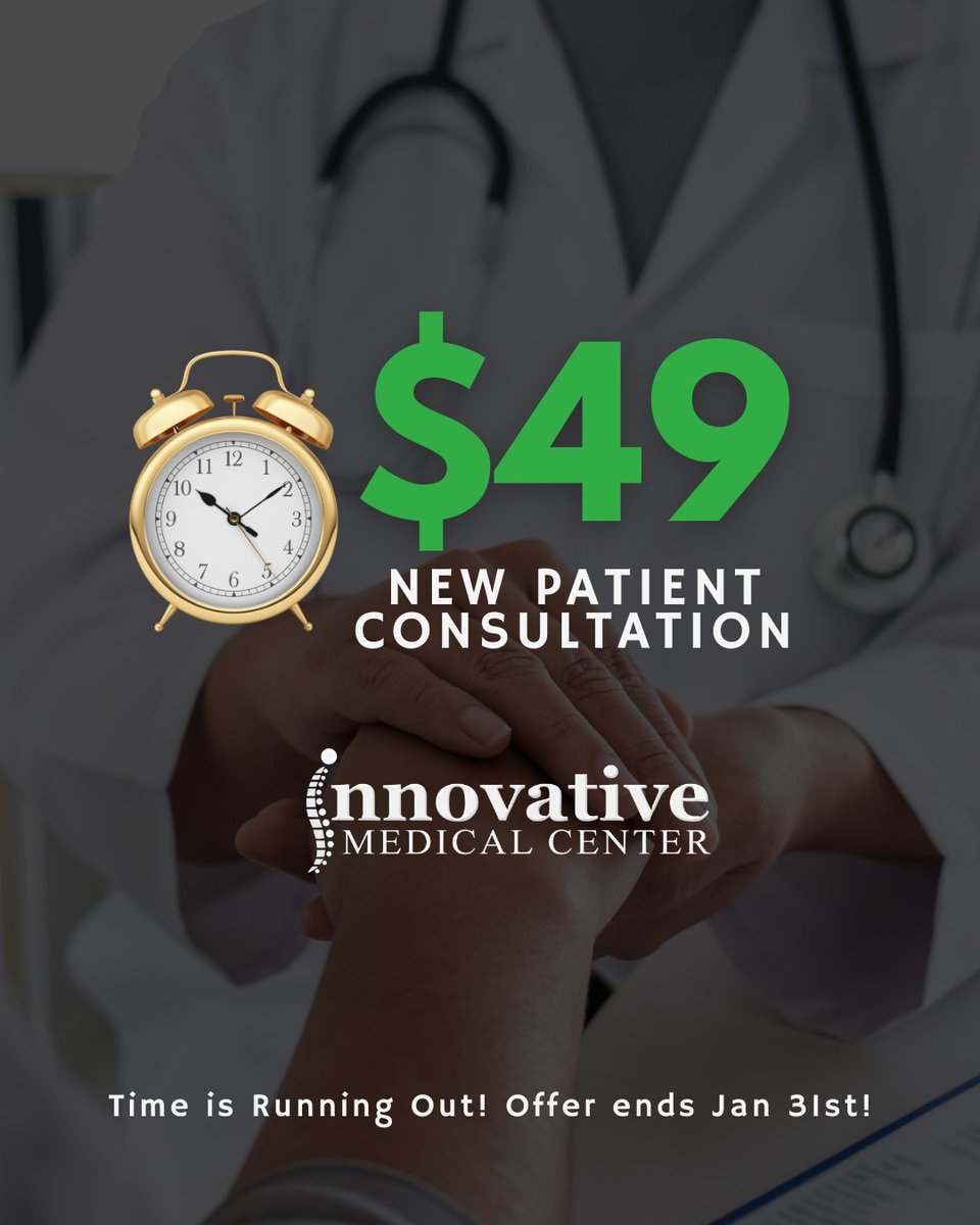 IMC_Fresno's tweet photo. Just a few more days! Our new patient special is available through the end of the month! This visit is designed to help you understand your health concerns, explore options, &amp; determine next steps, without pressure or guesswork. Call today before the special ends - (559) 222-5362 https://t.co/payvROy1K4
