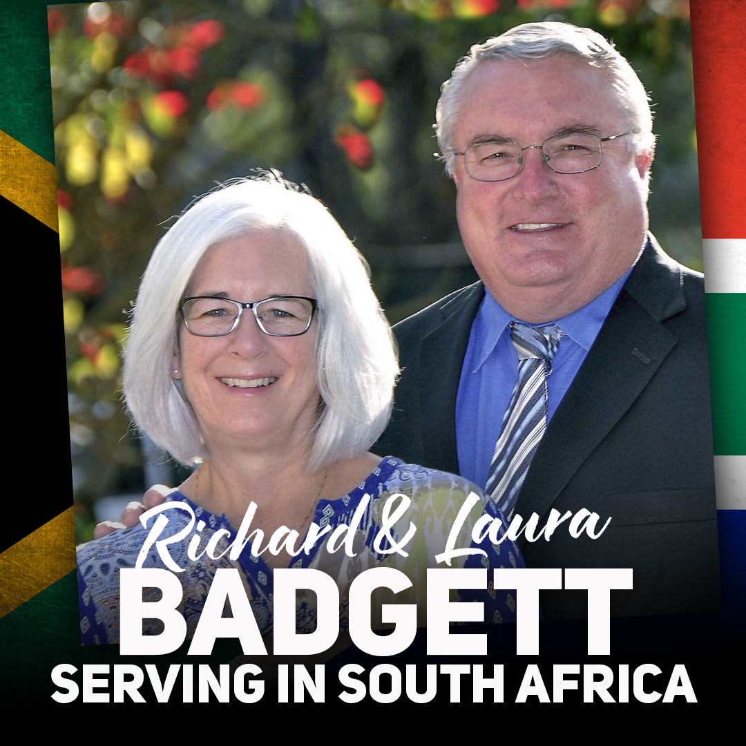 Our Marathon now brings us to the Badgett Family. This couple partnered with BIMI back in 2002, and have been serving in South Africa for the Lord since! Please continue to pray for them, and each missionary we present in our marathon!
#BIMI #MissionaryMarathon