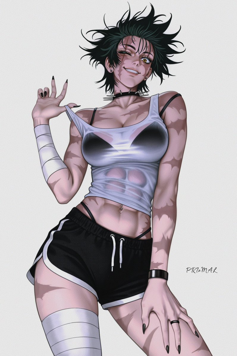 PRIxMAL786's tweet image. Maki Zen'in SFW
#呪術廻戦
