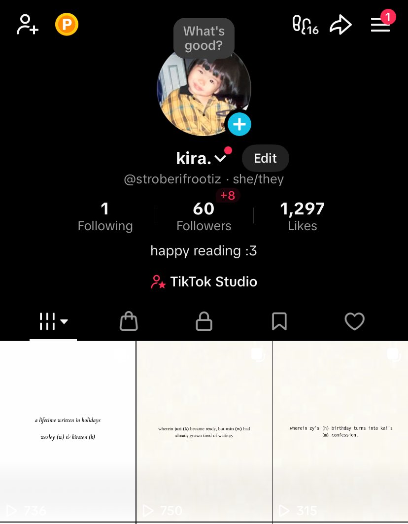 ryle0311's tweet photo. sorry readers huhu up ko n lang au acc ko on tok 😆 @stroberifrootiz !! nag uupload ak from time 2 time #khizona next :) https://t.co/fpHVlYo2LW